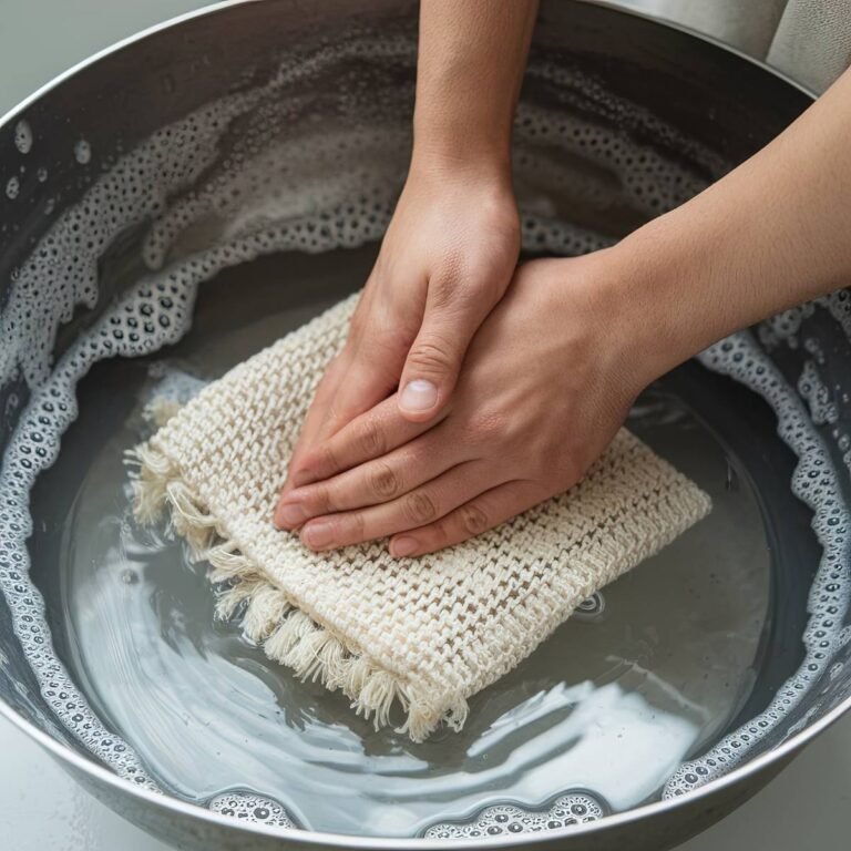 Cách giặt khăn bếp tại nhà. Chỉ cần ngâm chúng trong đó vài phút.