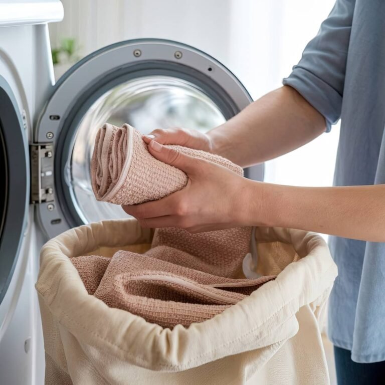 Cách giặt khăn sợi nhỏ mà không làm hỏng khăn