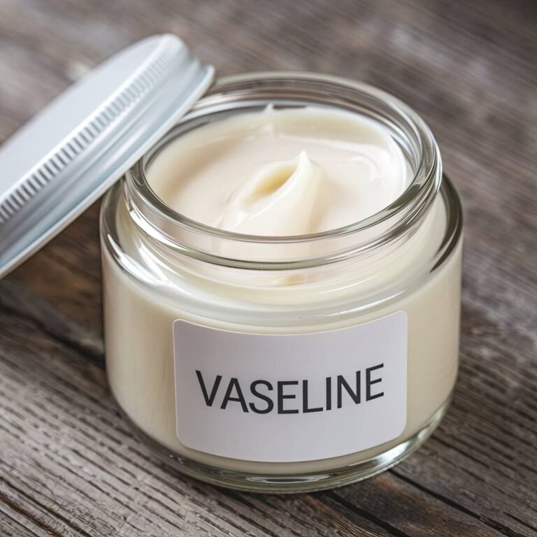Cách sử dụng Vaseline để loại bỏ cặn vôi khỏi vòi nước trong phòng tắm