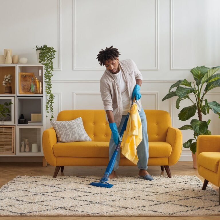 Cách khử mùi hôi trên thảm nhanh chóng và dễ dàng