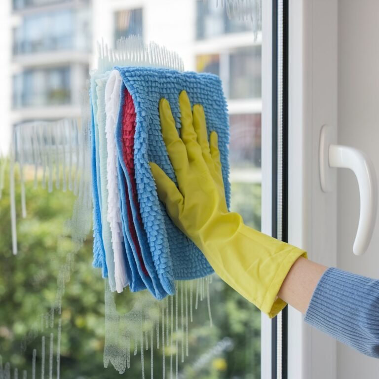 Làm sạch cửa sổ không có vệt: Chất tẩy rửa nhà bếp giúp ích