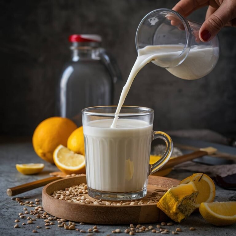 Thêm vào kefir và uống vào buổi tối. Nó sẽ giúp bạn dễ ngủ hơn và làm dịu cơ thể.