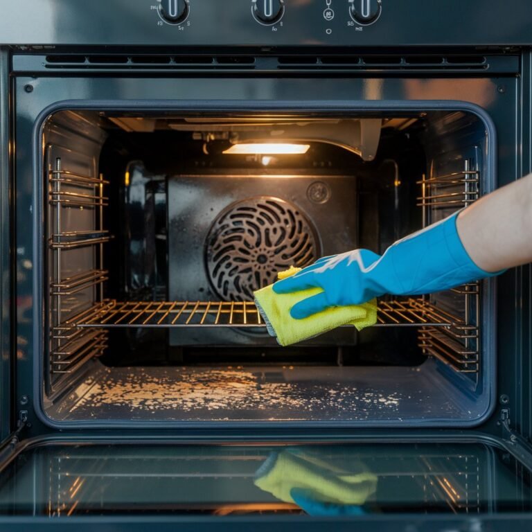 Vệ sinh cửa lò nướng: Làm thế nào để vệ sinh khoang lò nướng nhanh chóng?
