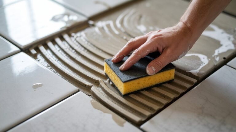 Bạn dùng gì để làm sạch vữa? Tôi trộn 2 thành phần và bụi bẩn sẽ trôi xuống mà không cần dùng dụng cụ cạo.