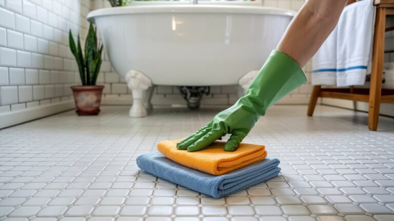 Các chuyên gia vệ sinh sử dụng mẹo này để làm cho sàn nhà trông như mới.