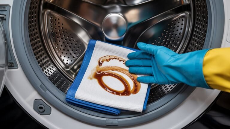 Đặt nó vào lồng giặt và bật máy. Nó làm sạch mọi kẽ hở.