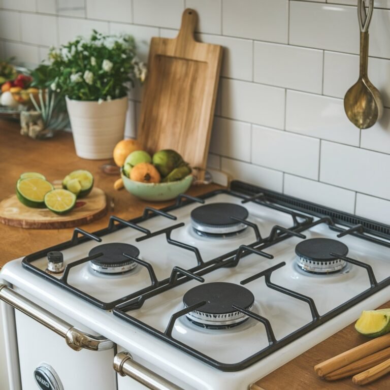 Đầu đốt bếp gas sẽ sạch mà không cần phải vệ sinh. Tương tự như lò nướng