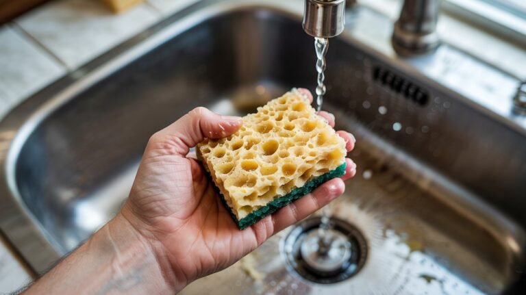 Đừng bao giờ vứt bỏ miếng bọt biển rửa chén cũ – đây là một công cụ tuyệt vời trong gia đình.