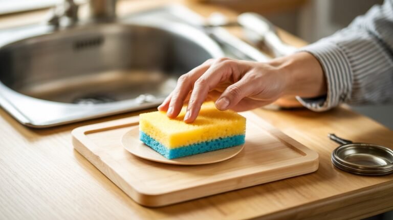 Đừng vứt miếng bọt biển rửa chén cũ của bạn