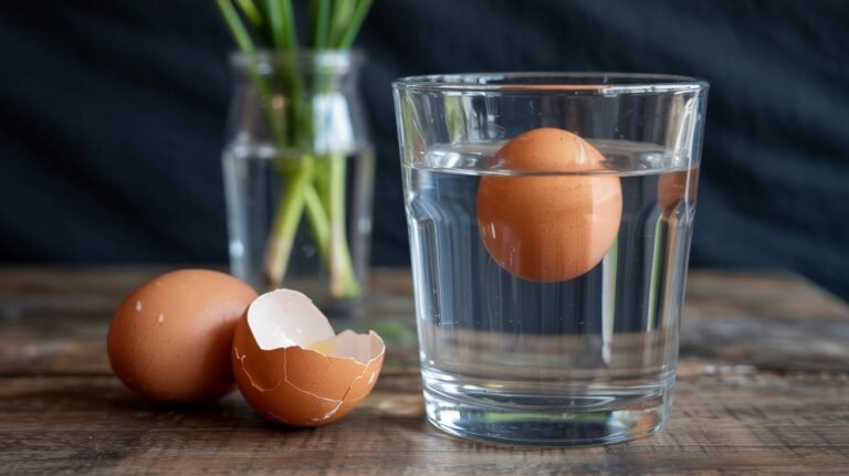 Một bài kiểm tra đáng tin cậy sẽ cho biết trứng có tươi hay không. Bà tôi đã dạy tôi