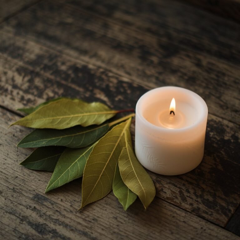 Tại sao nên đốt lá nguyệt quế cùng nến và công dụng của chúng là gì?