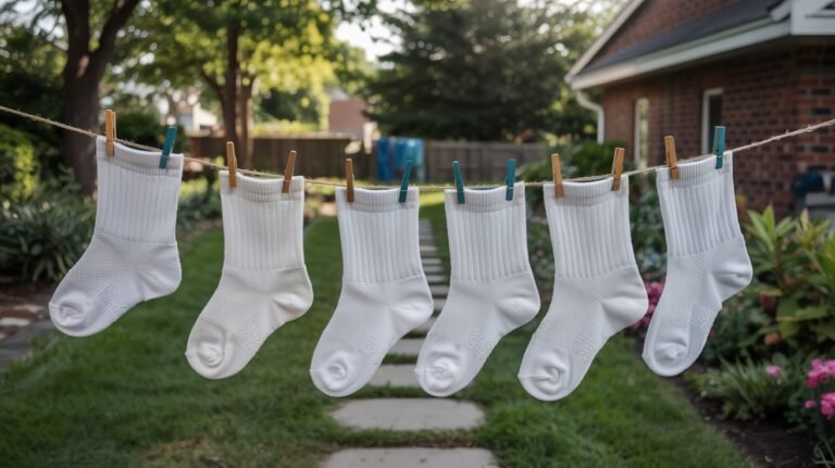 Tạm biệt vết bẩn: chuyên gia tư vấn cách giặt tất trắng để tất trắng trông như mới