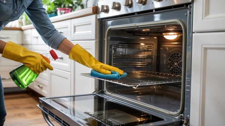 Thử thách cho các bà nội trợ: Cách loại bỏ mỡ cứng trong lò nướng