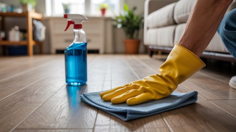 Vệ sinh đồ nội thất phòng khách bằng mẹo sử dụng nắp nồi