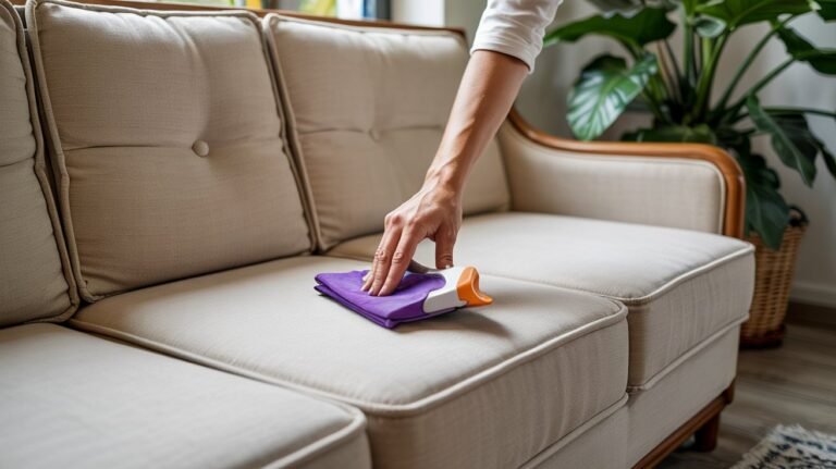 Nhanh chóng loại bỏ vết bẩn trên ghế sofa: hãy nhớ những phương pháp vệ sinh phổ biến này